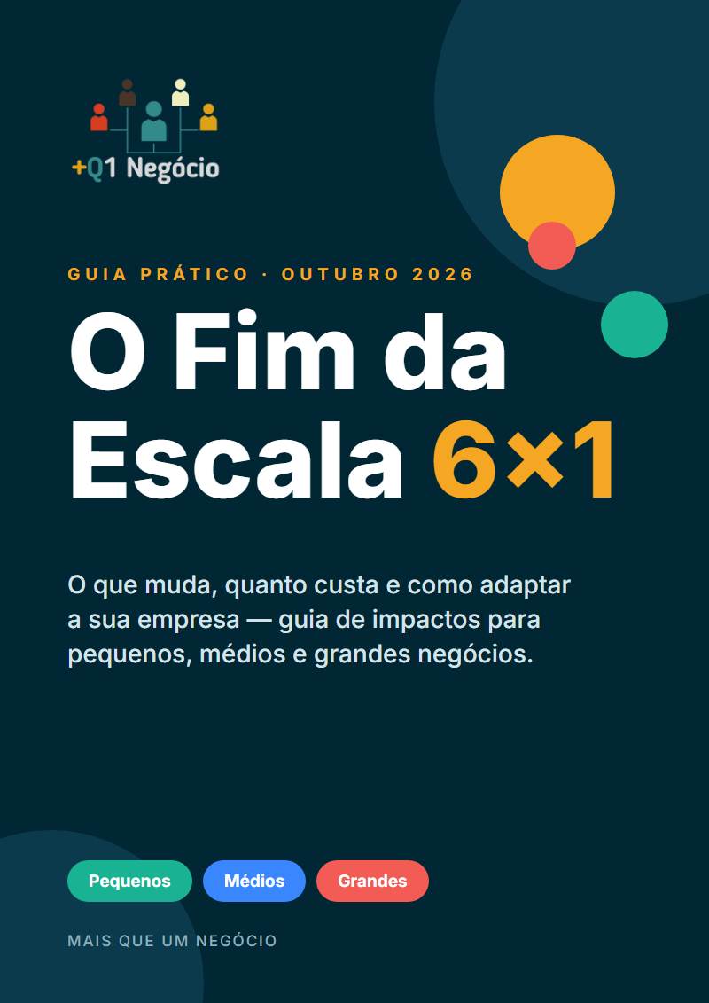 Capa do e-book O Fim da Escala 6x1